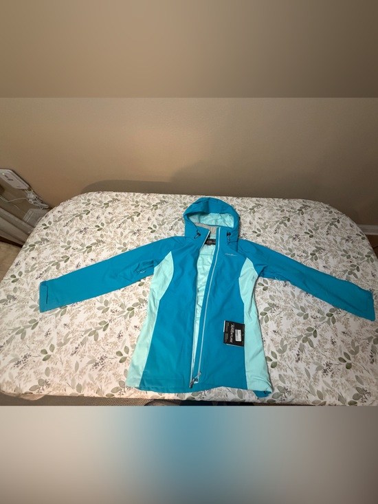 Eddie Bauer Jackets & Blazers - Eddie Bauer Teal and Light Blue Ski Jacket